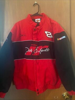 Dale Earnhardt Jr NASCAR Racing-Inspired Bomber Jacket